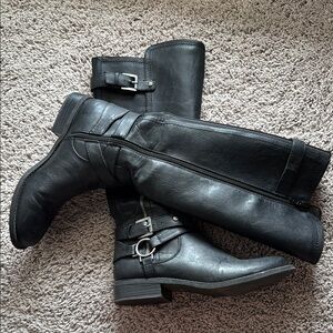 G by Guess Black Heeled Boots